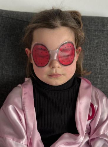 relaxmoment sjieke madammen oogmasker verjaardagsfeestje