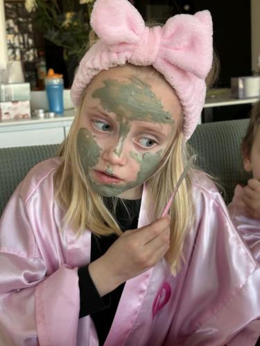 kleimasker kinderfeestje babar wellnesspakket