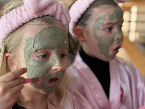 kinderen kleimasker feestje wellnesspakket